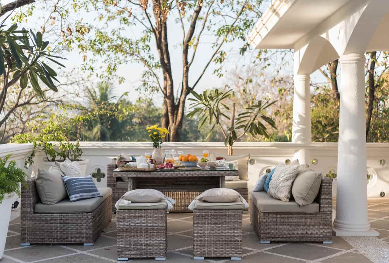 Transform Patios with Wicker Furniture Inspiration
